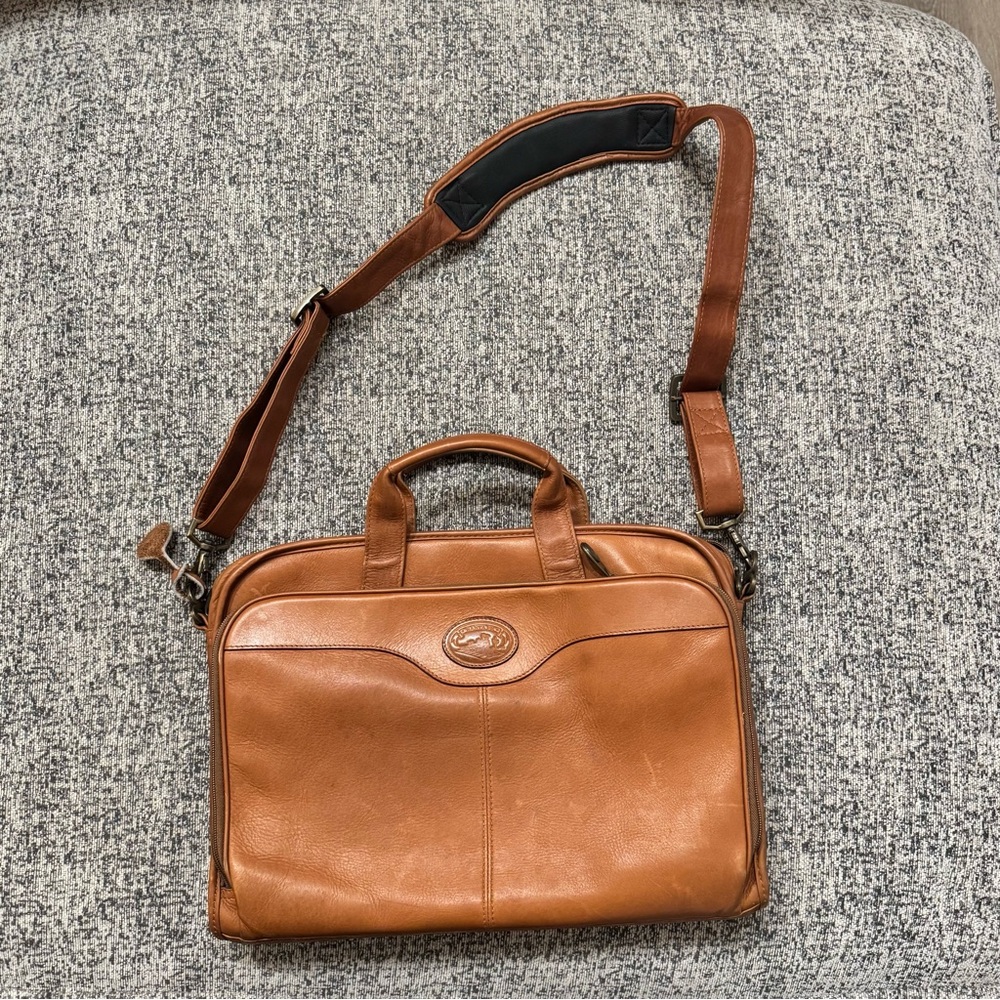 Santa Fe Leather Men's Laptop Bag | Briefcase